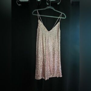Victoria's Secret Pink Sequin Dress